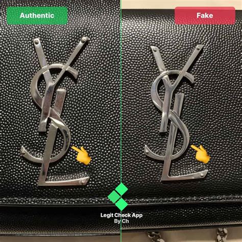 ysl bags fake vs real|ysl authenticity card.